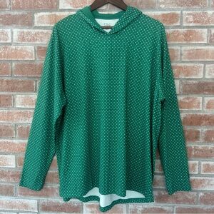 1764 Signature Golf Hoodie Performance Logo Men’s XL Green Lightweight Athletic